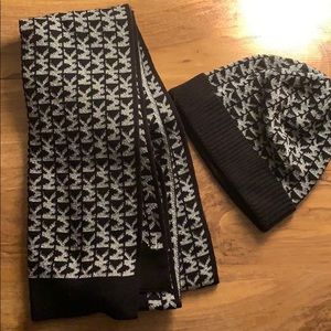 Michael Kors scarf and hat.